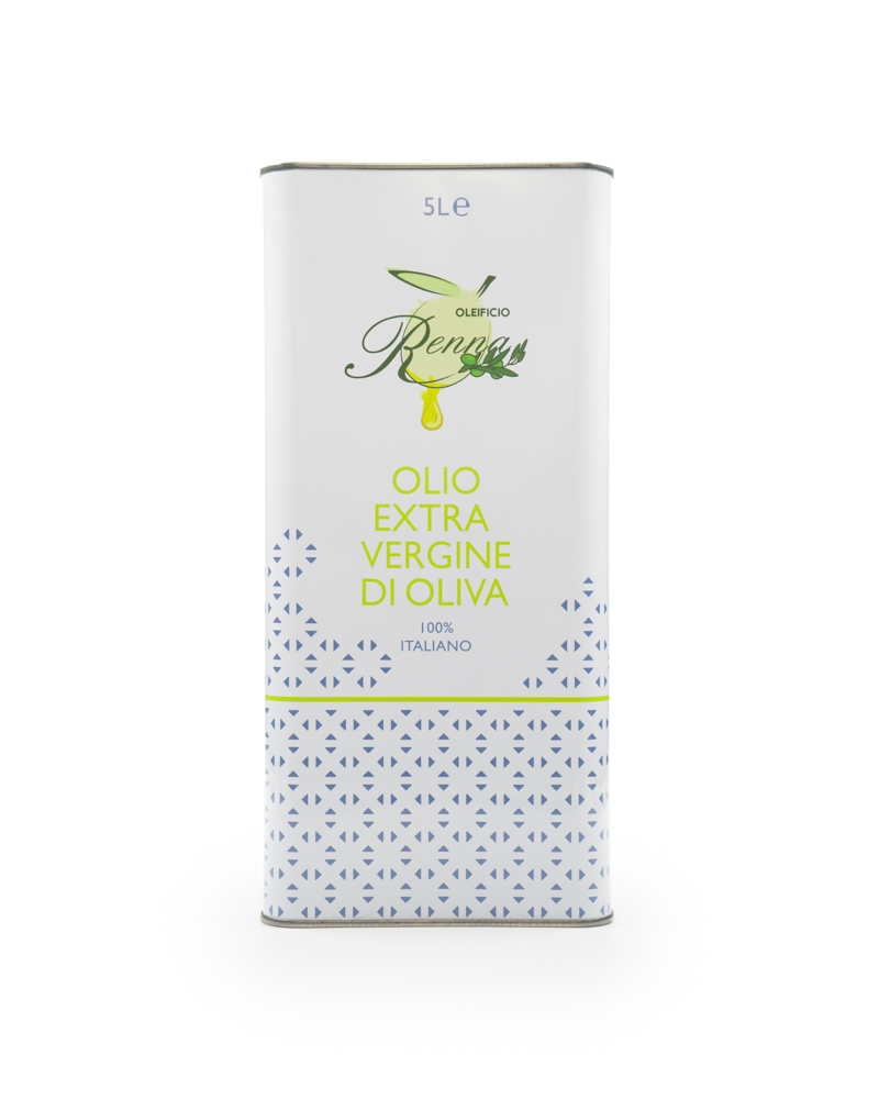 oleificio-renna-olio-extra-vergine-di-oliva-coratina-in-lattina-da-5L-fronte