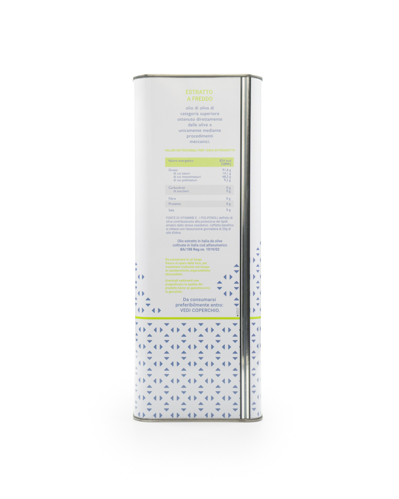 oleificio-renna-olio-extra-vergine-di-oliva-coratina-in-lattina-da-5L-lato-destro